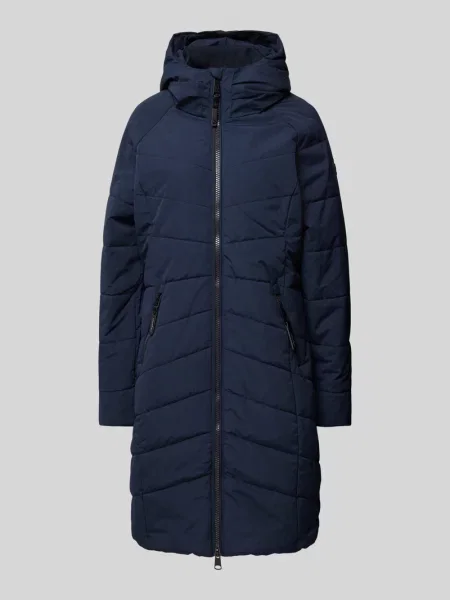 Płaszcz pikowany z dwustronnym zamkiem błyskawicznym model ‘Dizzie’ Ragwear