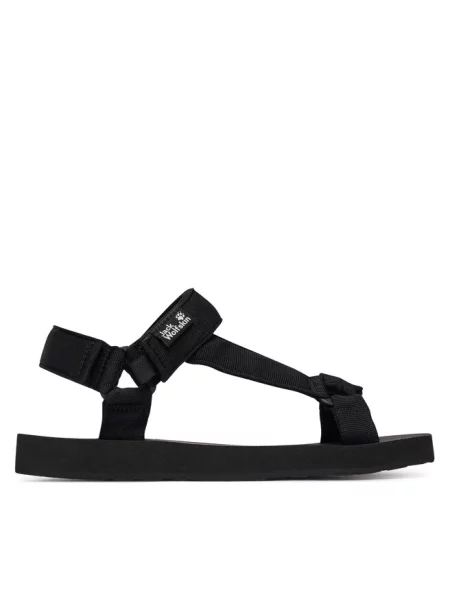 Sandały Jack Wolfskin czarne