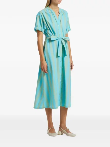 Rochie Xirena din poplin albastru