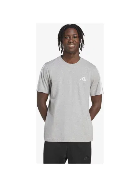 Koszulka adidas 3 bandas krótki rękaw S szara
