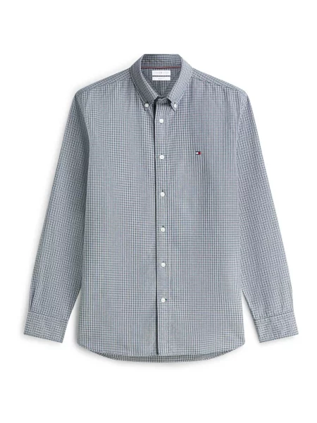 Košeľa Tommy Hilfiger keper sivá