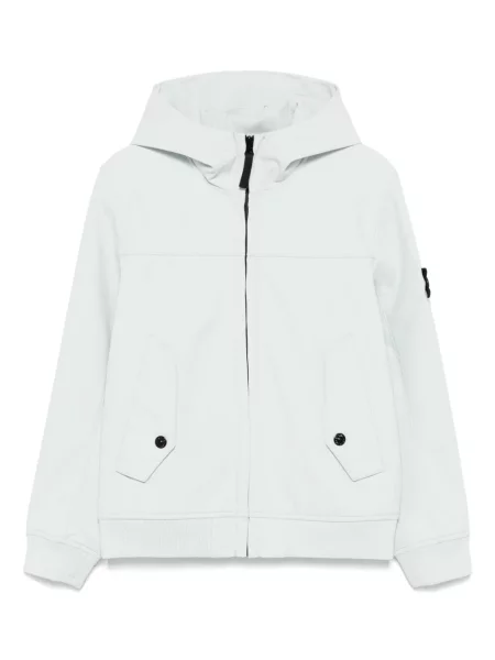 Kurtka dziecięca Stone Island niebieska