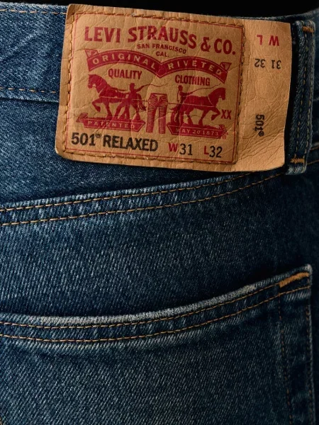 Levi's дънки relaxed fit мъжки RELAXED синьо