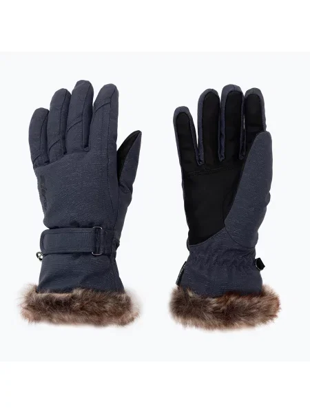 Дамски ски ръкавици ZIENER Kim navy blue синьо