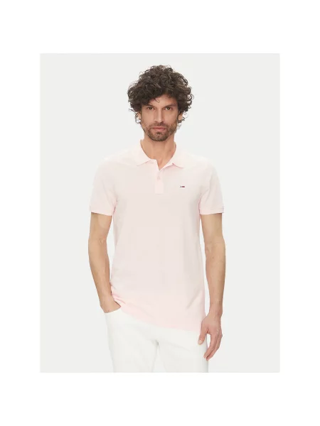 Tommy Jeans Polo ružičasta