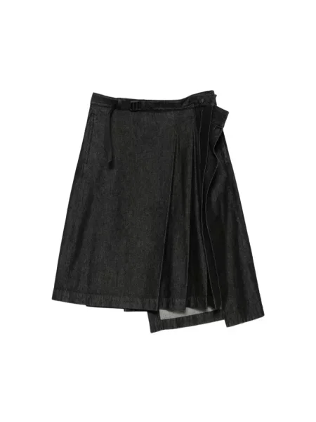 Spódnica jeansowa Y-3 czarna