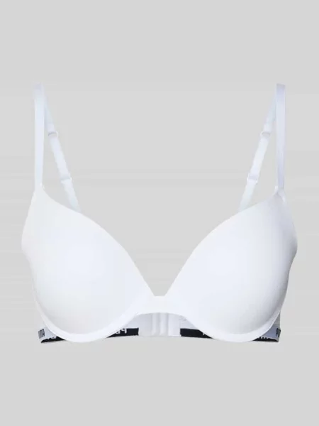 Biustonosz push-up z regulowanymi ramiączkami Puma biały