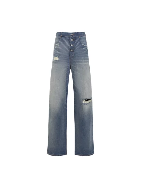 Maison Margiela jeansy niebieskie