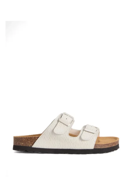 Sneakerși Resti din piele cu platformă cu imagine
