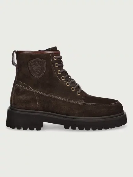 Замшевые треккинговые ботинки Blauer