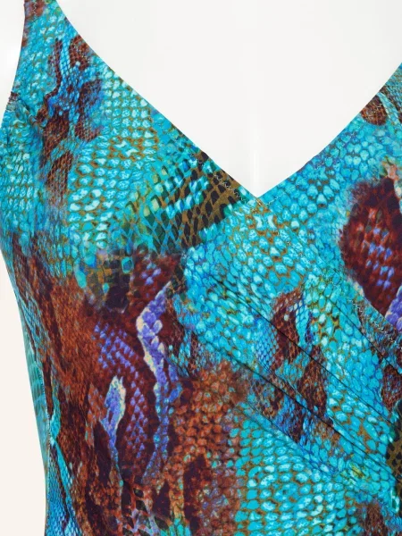 Charmline Strój Kąpielowy Modelujący Aquatic Reptile blau niebieski