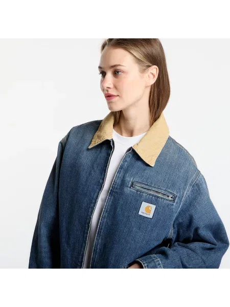 Яке Carhartt WIP OG Detroit Jacket UNISEX Blue/ Dusty H Brown M синьо