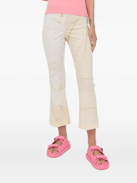 Cropp pantaloni Liviana Conti cu imagine cu imprimeu abstract