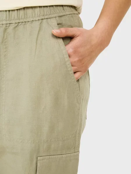 Льняные брюки Camel Active бежевые