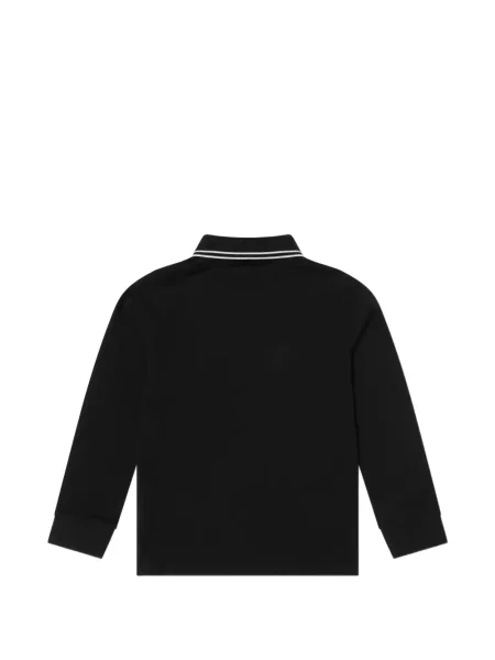 Koszulka polo dziecięca Stone Island czarna