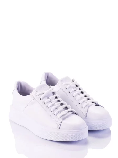 Кожаные кеды Marco Piero белые