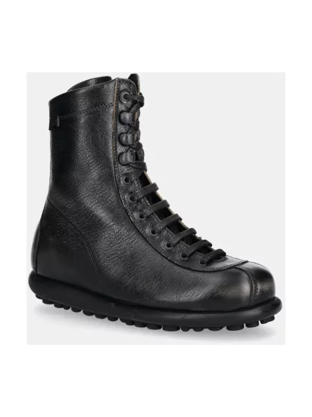 Buty do kostki Camper na płaskim obcasie czarne