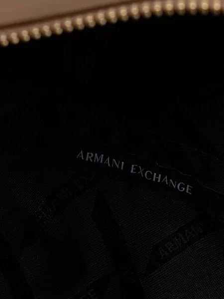 Armani Exchange Táska Világosbarna bézs