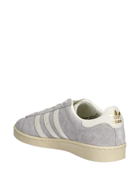 Ριγέ μισό φερμουάρ sneakers Adidas EQT σουέντ μαύρο