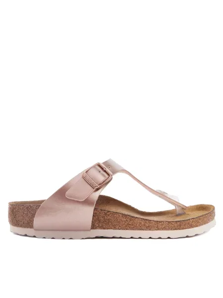 BIRKENSTOCK Sandale Gizeh bronz roz