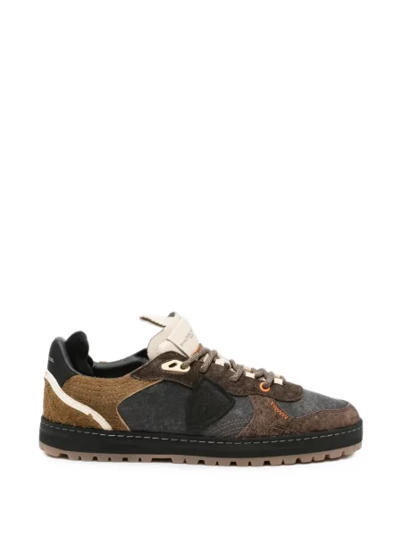 Sneakerși Philippe Model Paris din piele maro