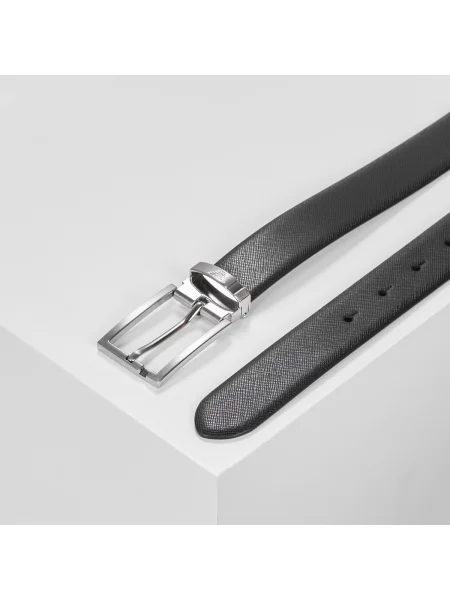 Emporio Armani Pánsky opasok čierna