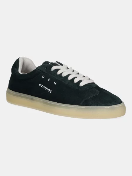 Copenhagen Semišové tenisky Suede zelené