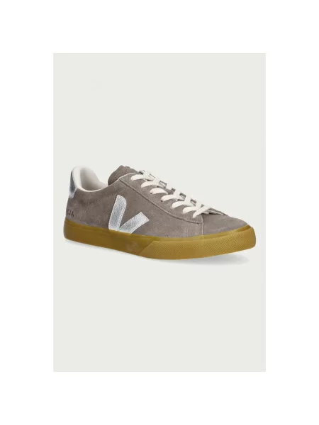 Sneakersy Veja Campo zamszowe brązowe