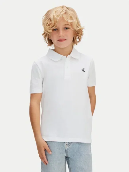 Calvin Klein Jeans Polo λευκό