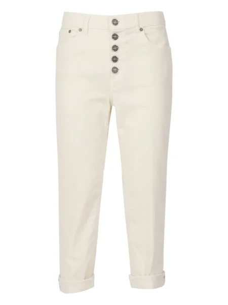Jeansy Dondup białe