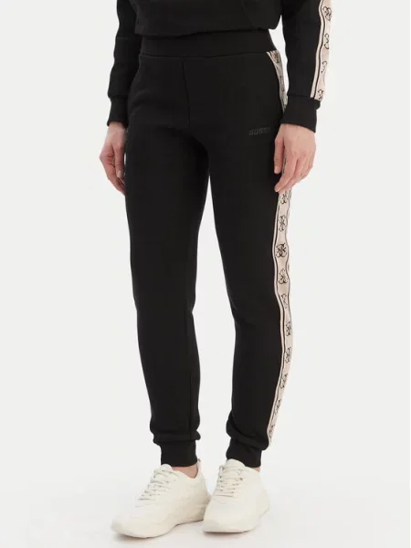 Guess Spodnie dresowe Britney czarny
