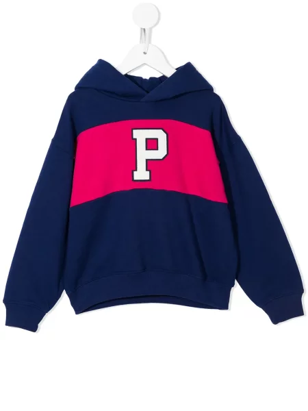 Bluza z kapturem dziecięca Polo Ralph Lauren niebieska