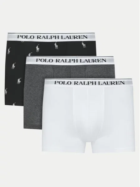 Polo Ralph Lauren Boxer trumpikės CLSSIC pilka / tamsiai pilka / juoda balta