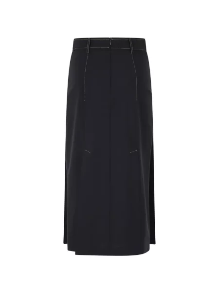 Fustă midi Semicouture albastru