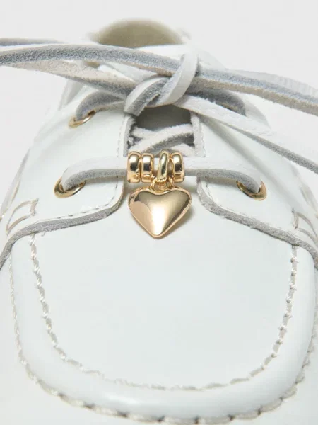 Шкіряні туфлі Maje білі