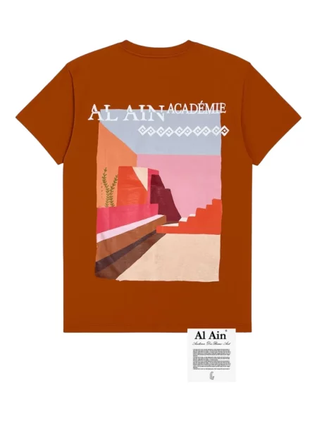 Tricou Al Ain cu imagine roșu