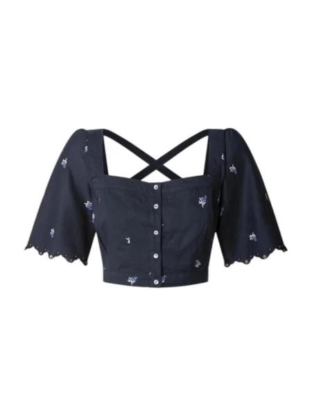 Blúzka Pepe Jeans modrá