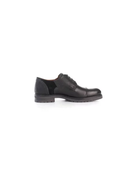 Pantofi derby Nerogiardini negru