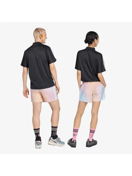 ADIDAS ORIGINALS Nohavice Pride svetlomodrá / levanduľová / marhuľová ružová