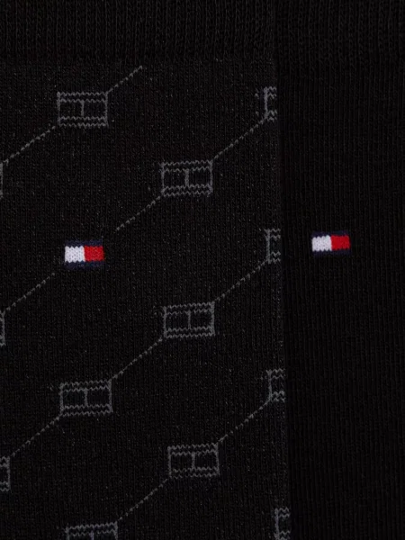 Tommy Hilfiger ponožky pánske s bavlnou čierna
