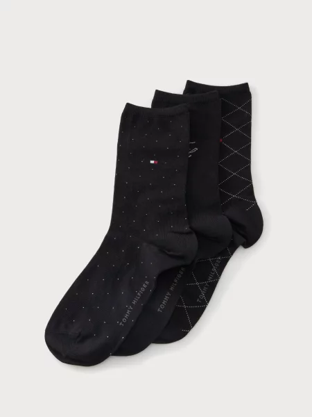 Tommy Hilfiger Underwear Κάλτσες μαύρο λευκό