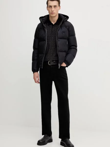 Пухова куртка Armani Exchange зимова синій