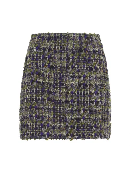 Spódnica mini Saint Laurent tweedowa