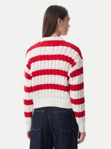 Tommy Jeans Megztinis raudona