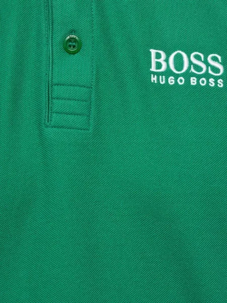 Tricou polo Boss verde