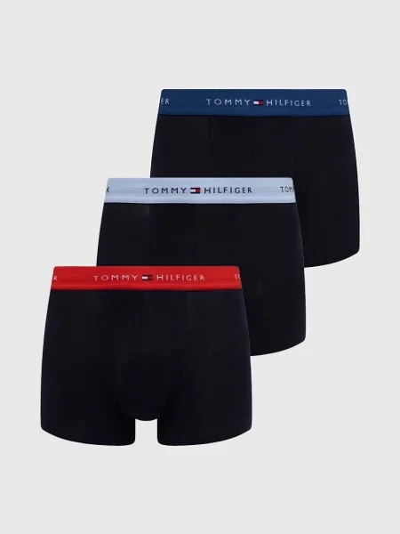 Tommy Hilfiger přiléhavé boxerky s bavlnou černé