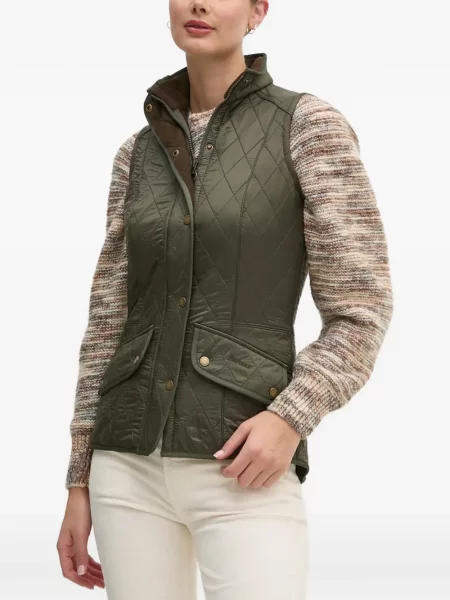 Vestă Barbour verde