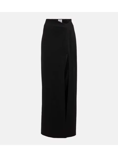 Maksi spódnica maxi Galvan z dżerseju czarna