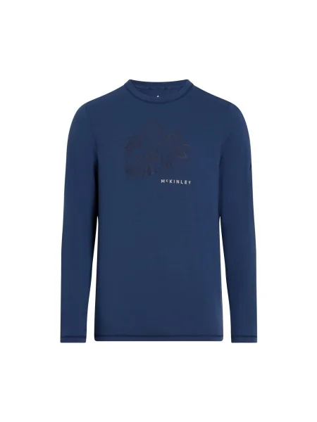 Tricou mânecă lungă Mckinley albastru