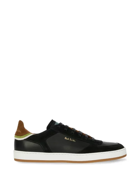Sneakerși Paul Smith din piele negru